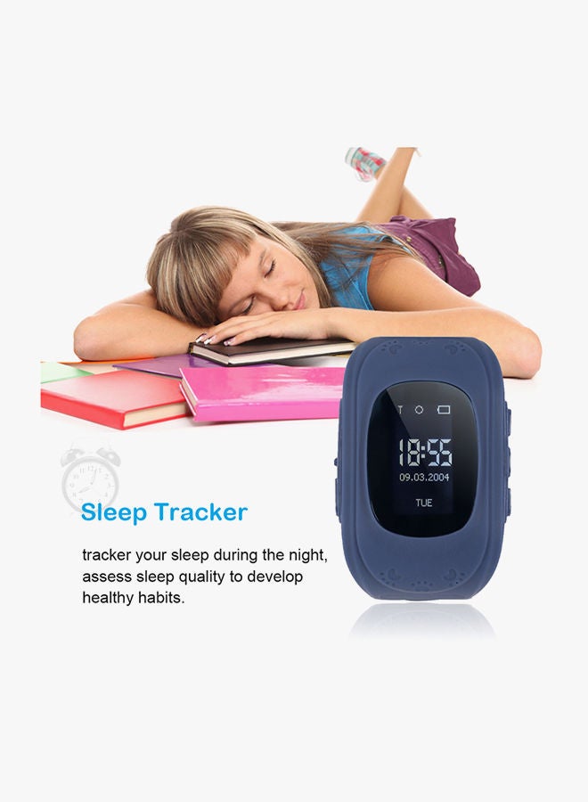 Kids Smart Wrist Watch With GPS Tracker Blue