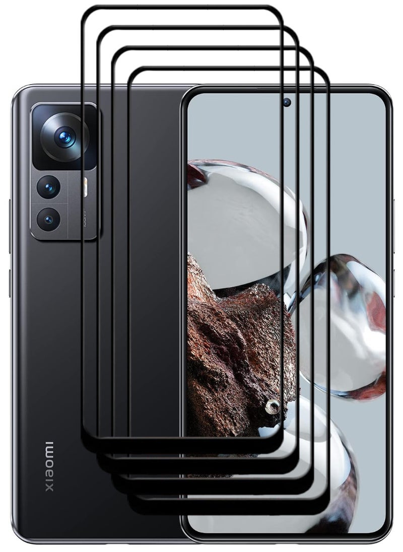 ACLIX 4 Pieces Antistatic ESD Dustproof Premium Quality High Definition Tempered Glass Screen Protector Designed For Xiaomi 12T - Image 1