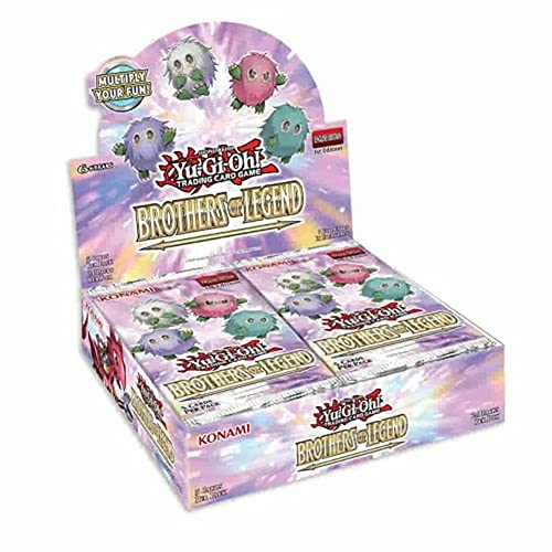 Yu-Gi-Oh Yugioh Brothers of Legend 2021 Booster Box  24 Packs of 5 Cards - Image 1