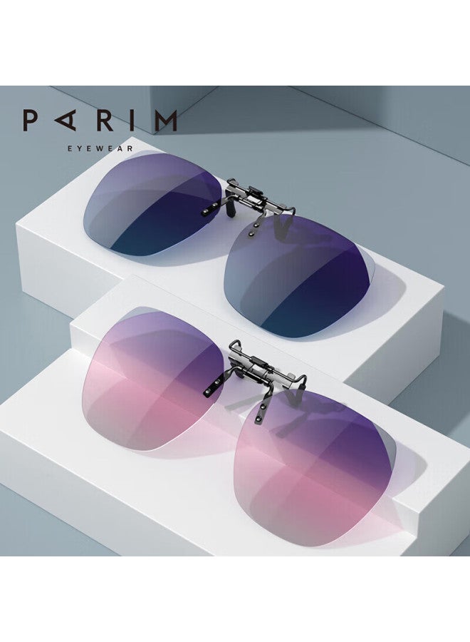 Parim Clip-on Sungl For Women, Polarized Lightweight Myopia Gl For Driving, Uv Protection And Sun Protection For Men - Image 5