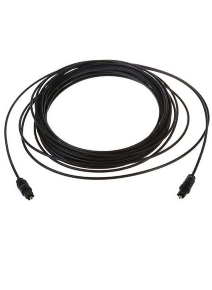 SILTRON Digital Audio Optical Cable Black 