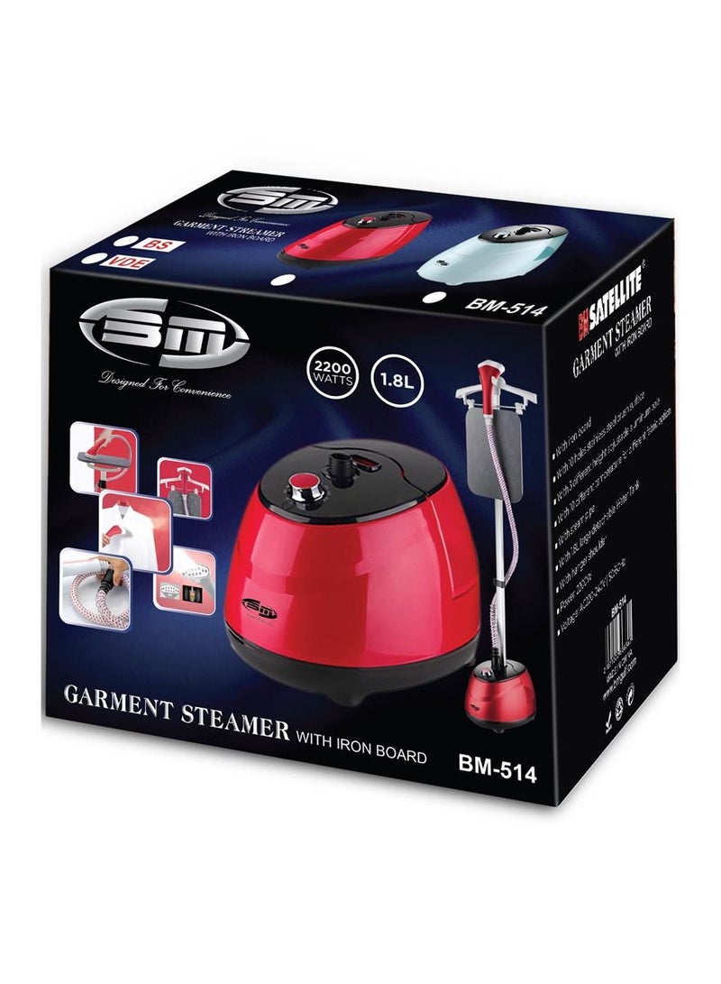 BM GARMENT STEAMER 1.8 LITER WITH IRON BOARD - Image 2