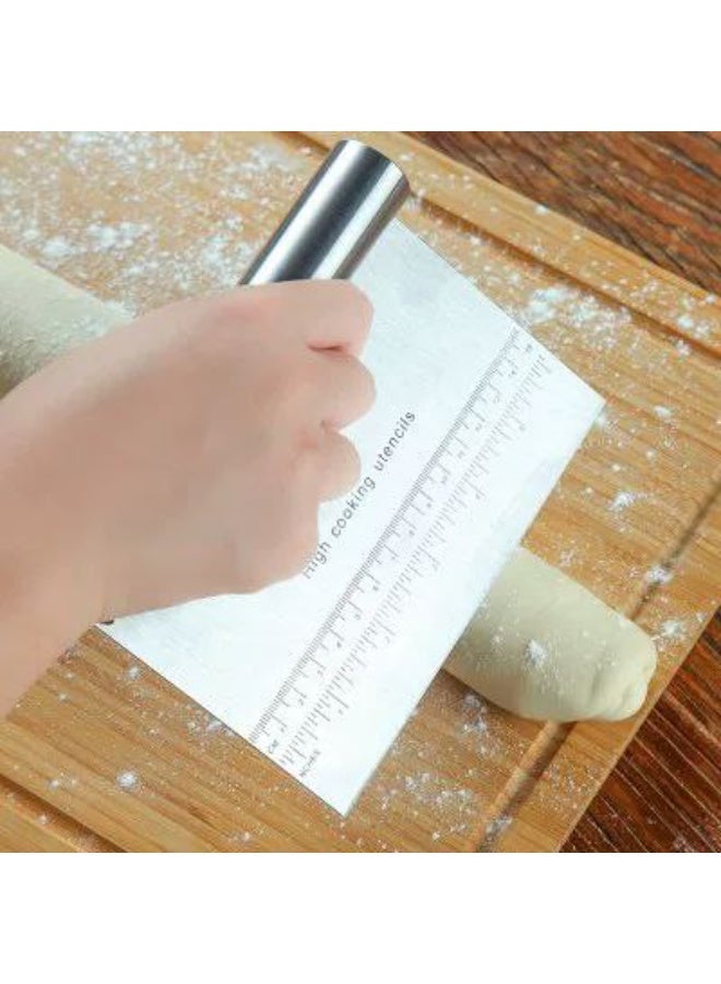 Generic valueable 1 Stainless Steel Dough Cutter for Baking and Pastries - Suitable for Everyday Kitchen Use - Image 2