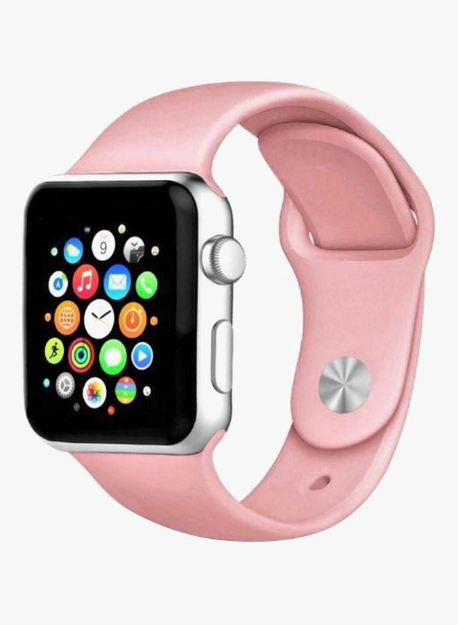 NIBEMINENT Sport Wrist Band For Apple Watch 38 mm Pink - Image 2