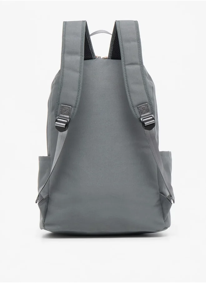 شو اكسبرس Solid Backpack with Adjustable Straps - 40x30x15 cm