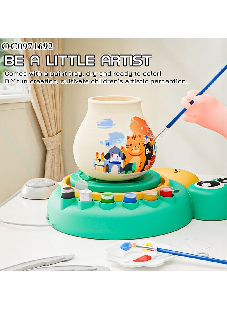 Complete Pottery Wheel Set for Kids  - Image 3