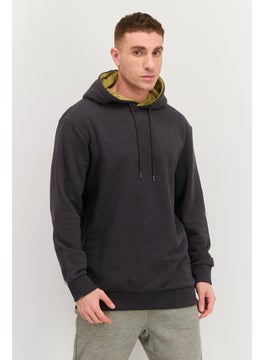 Men Hood With Drawstring Long Sleeve Heather Sweatshirts, Dark Grey - pzsku/ZC513385CBD2BA72B6A97Z/45/_/1737643079/575a188b-7b0c-4c7e-abed-ac439b88c9ac