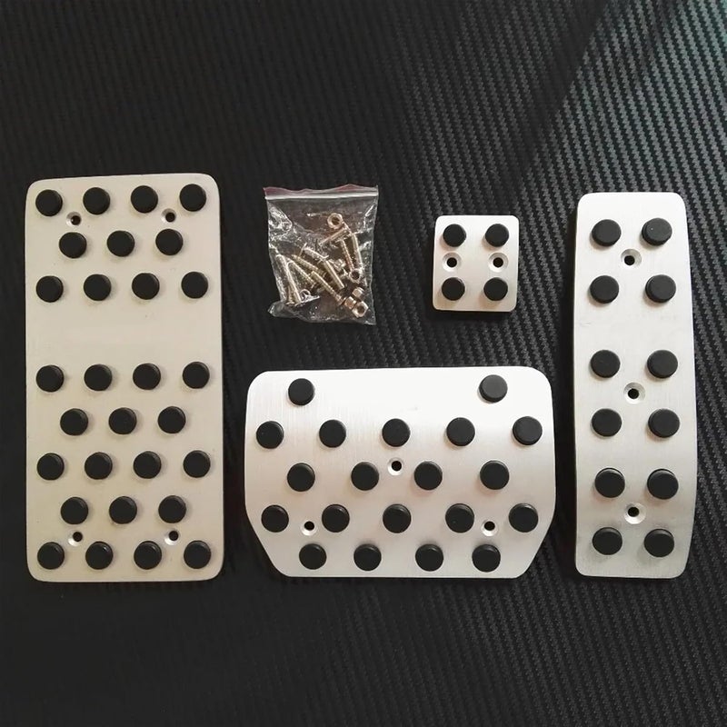 DEMULAX Stainless Steel Car Foot Pedals for VW Touareg - Image 1