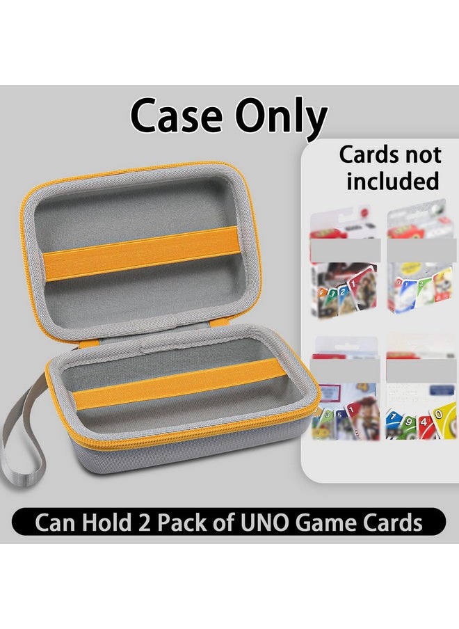 Aenllosi Storgae Card Case For Uno Card Game,Hard Case Capacity Max For 300 Cards(Case Only,White)  - Image 1
