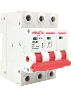 Helios Opto 3X16A 4500KA Type C Three Phase W Automat HSC-4316 
