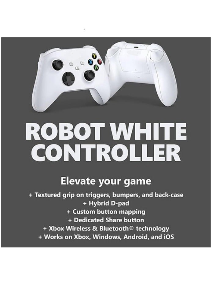 جهاز تحكم عن بُعد لاسلكي لأجهزة إكس بوكس – تصميم أنيق مع أزرار وسائط وملاحة – متوافق مع Series X/S وXbox One - Image 2