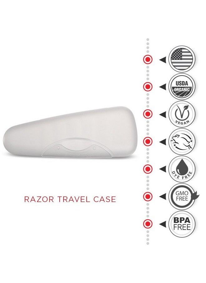 Razor Travel Case Durable And Dependable Made With Recycled And Recyclable Materials Colors May Vary (Pack Of 2)