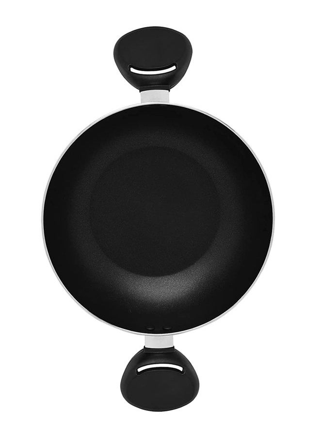 Trust - Non-Stick Aluminum Wok With Heat Resistant Handle Red/Black - Image 1