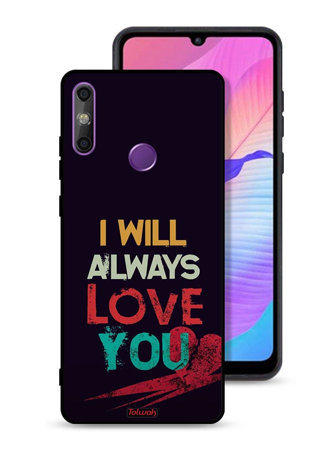 Tolwak Huawei Enjoy 20e Protective Case Cover I Will Always Love You - Image 1
