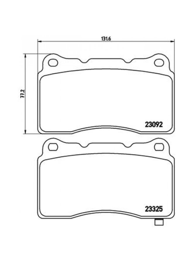 فحمات الفرامل - BREMBO   -  P 54 039