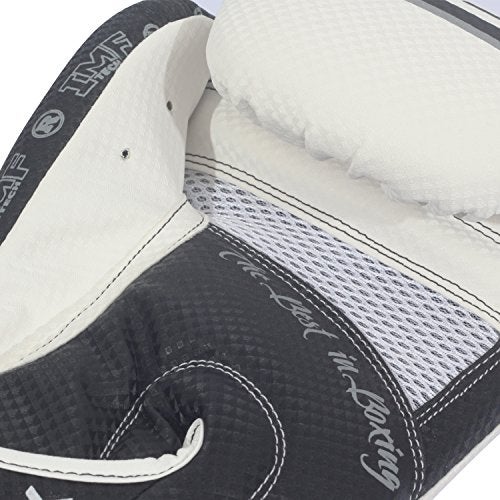 Ringside Apex Flash Boxing Training Sparring Gloves , BL/WH, 14 oz - Image 3