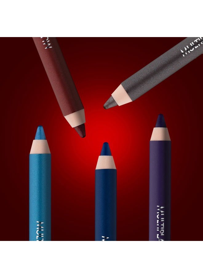 PUPA Milano Multiplay Eye Pencil - Creamy, Blendable Eyeliner With Smudge Tip - Create Long Wearing, Glamorous Intensity - Smooth, Lasting Color Liner For Waterline Or Lid - 08 Basic Brun - 0.04 Oz - Image 2