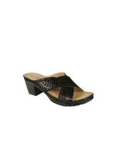 Michelle Morgan Michelle Morgan Ladies  Block Heel 221-8 Black  - Image 1