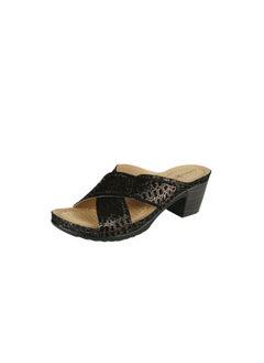 Michelle Morgan Michelle Morgan Ladies  Block Heel 221-8 Black  - Image 3