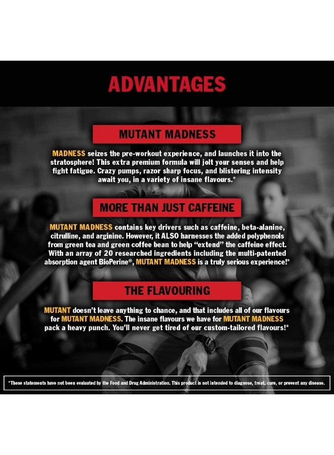 Mutant Madnessâ Preworkout Supplement Fruit Punch 270G - Image 4