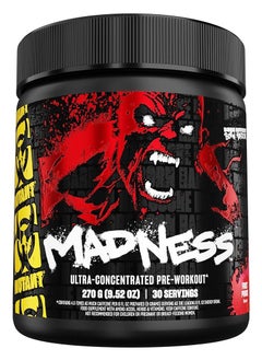 Mutant Madnessâ Preworkout Supplement Fruit Punch 270G  - Image 1