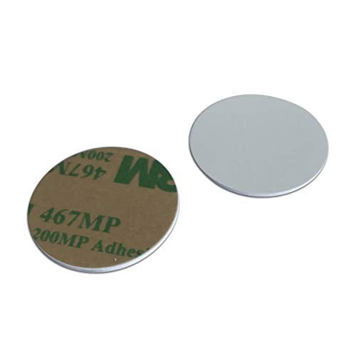 YARONGTECH 125khz rewritable T5577 Sticker Coin Adhesive Back Dia 25mm Thickness 1mm (5) - Image 3