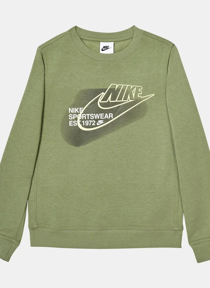 Nike Kids' Sportswear Standard Issue Sweatshirt