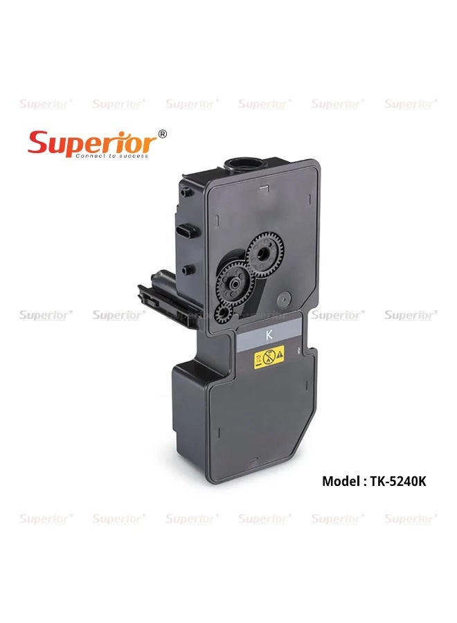 SOS Superior Superior TK-5240K Black High Yield Compatible Toner Cartridge – For Kyocera ECOSYS M5526cdn / M5526cdw, ECOSYS P5026cdn / P5026cdw - Image 2