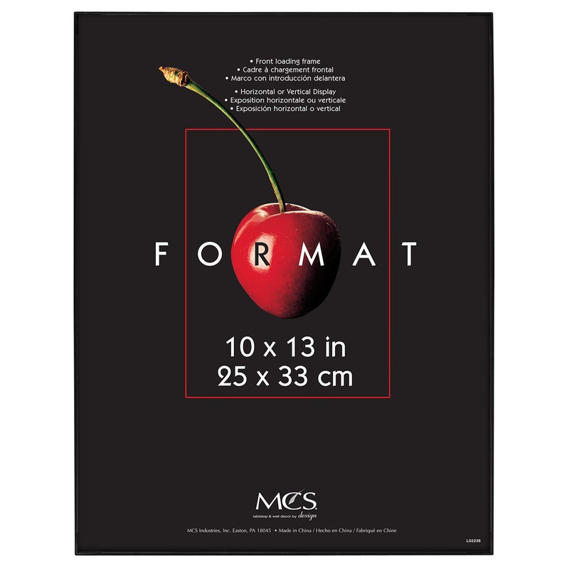MCS Format Picture Frames Gallery Wall Frames Black 10 x 13 Single - Image 1