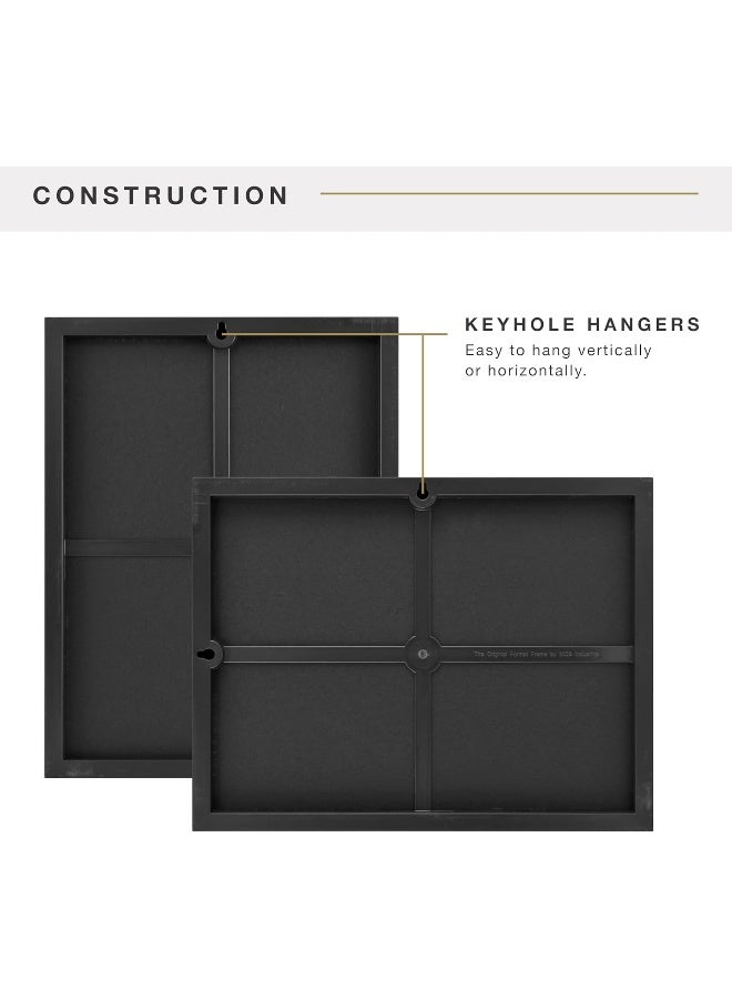 MCS Format Picture Frames Gallery Wall Frames Black 10 x 13 Single - Image 5