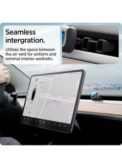 Spigen Air Freshener Adapter Designed for Tesla Model 3 [Not Compatible with Model 3 2024 Refresh] and Y 2023/2022 Airvent (Air Freshener NOT Included) - 2 Pack  - Image 3