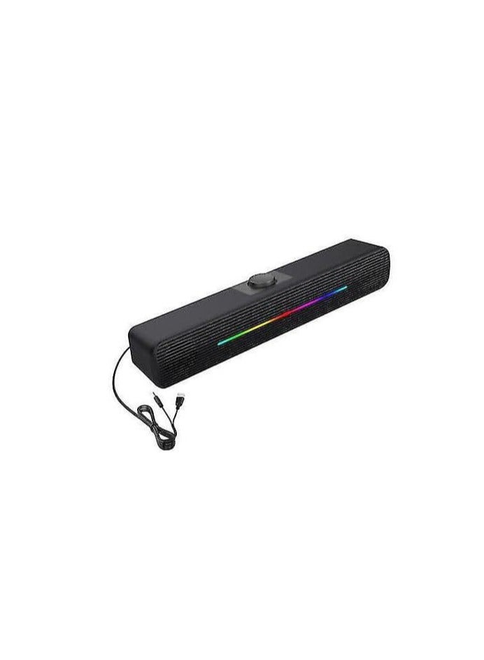 Office speaker with color lighting, suitable for computer - laptop - Speaker GAMMA GT-317 usb