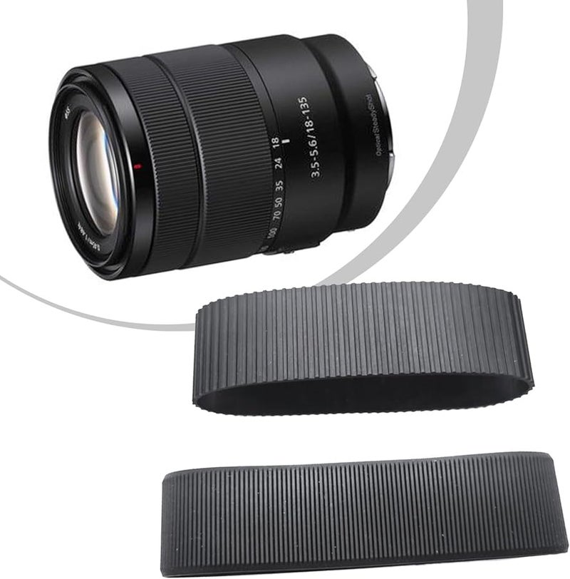 OEM Color Rubber Grip Sleeve Cover For 18 135mm Camera Lens Replacement Part - Image 3