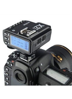 Godox X2T-N 2.4G Wireless Flash Trigger Transmitter Compatible with Nikon Camera Support i-TTL HSS 1/8000s Group Function LED Control Panel