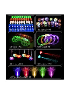 83Pcs Led Light Up Toys Party Favors Glow in the Dark Party Supplies for Kid Adults Halloween with 50 Finger Lights 8 Jelly Rings 5 Flashing - pzsku/ZC5142D1A482A76A19C3EZ/45/_/1690372288/d73a7177-f4d3-42e5-8056-261983fbe976