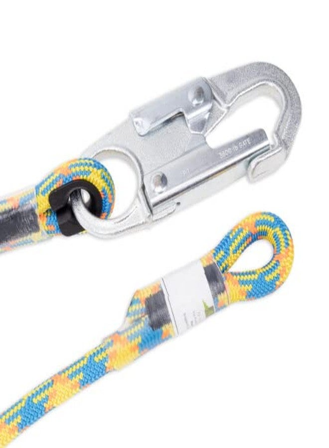 RNA Rock-N-Rescue RNA 11.8mm Drenaline Economy Lanyard 12ft | Durable Climbing Line with Heavy-Duty Steel Snap Hook | Smooth Operation | 5,400lb Tensile Strength | Arborists & Rescue - Image 2