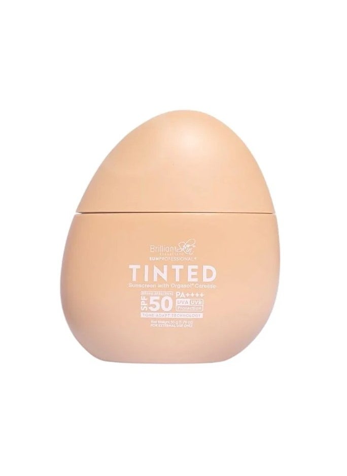 Brilliant - Tinted Sunscreen with Orgasol Caresse SPF 50 - Image 1