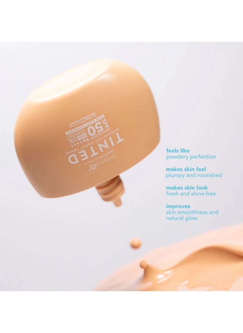 Brilliant - Tinted Sunscreen with Orgasol Caresse SPF 50 - Image 1