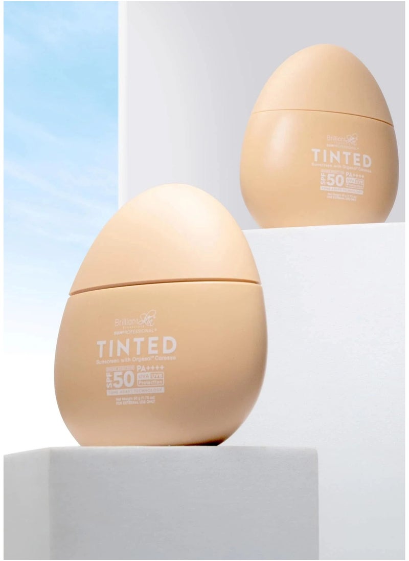 Brilliant - Tinted Sunscreen with Orgasol Caresse SPF 50 - Image 1