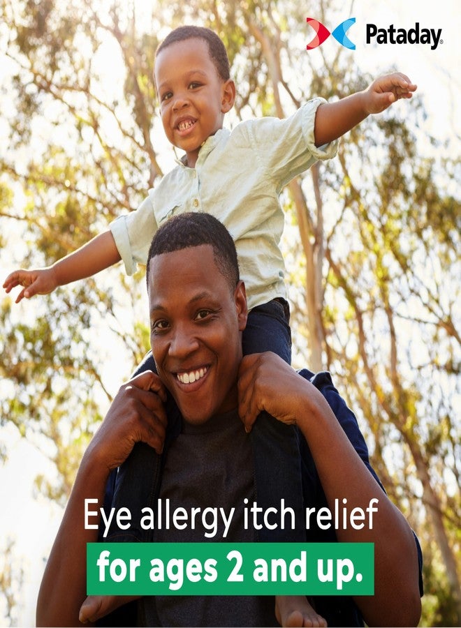 Pataday Once Daily Extra Strength Relief Allergy Eye Drops, 2.5 ml, Twin Pack, Antihistamine Eye Drops with Olopatadine 0.7% for Relief from Eye Allergy Itching, Works Up to 24 Hours - Image 4