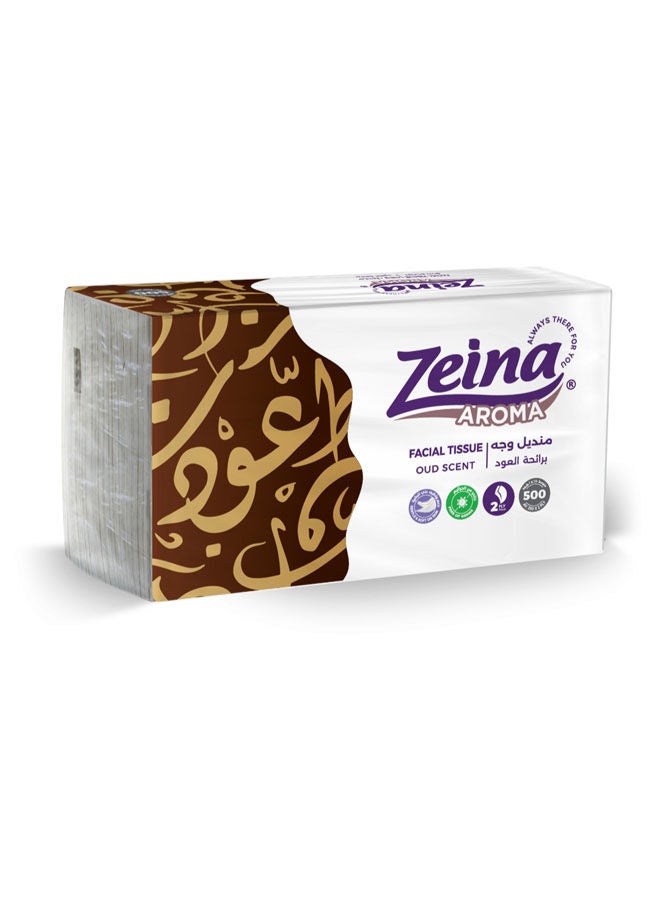 Facial Tissues - Aroma Oud 500 tissues