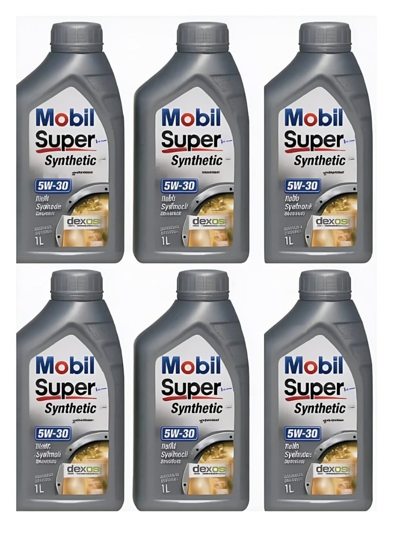 Mobil Super Synthetic 5W-30 Fully Synthetic Engine Oil | Advanced Protection & Optimal Performance 12L - Image 4