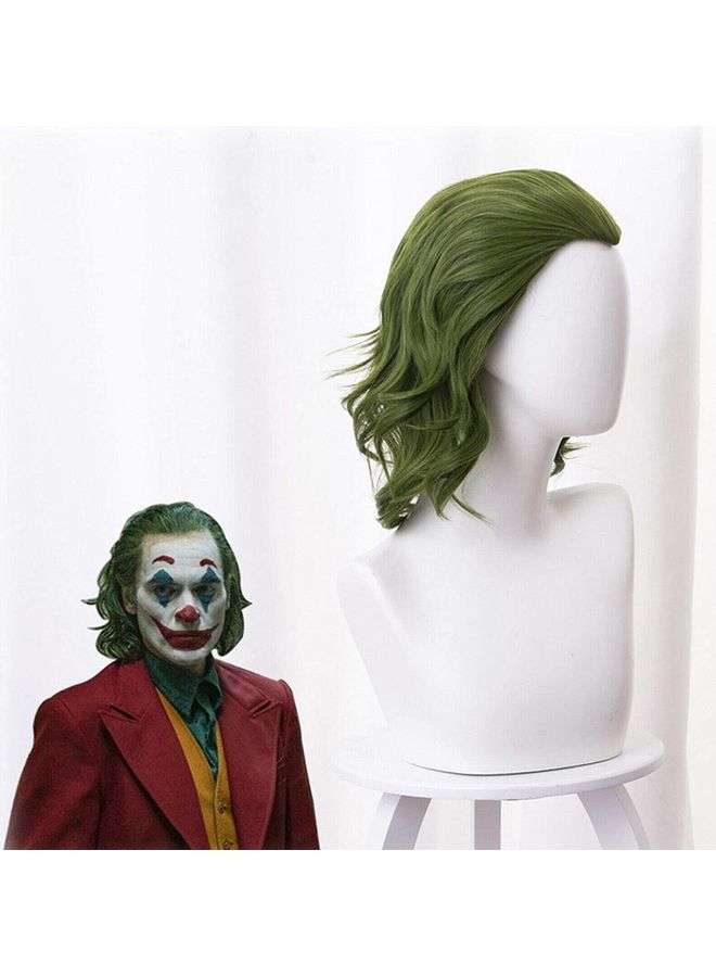 NIBEMINENT Cosplay Wig Costume Short Curly Wavy Hair 50-60cm