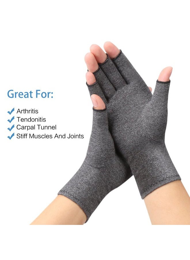 Sanbo Arthritis Gloves by Sanbo Compression Gloves for Osteoarthritis Hand Gloves for Men & Women(Small)  - Image 2