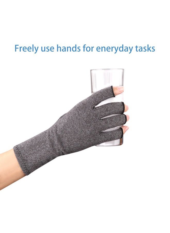 Sanbo Arthritis Gloves by Sanbo Compression Gloves for Osteoarthritis Hand Gloves for Men & Women(Small)  - Image 4