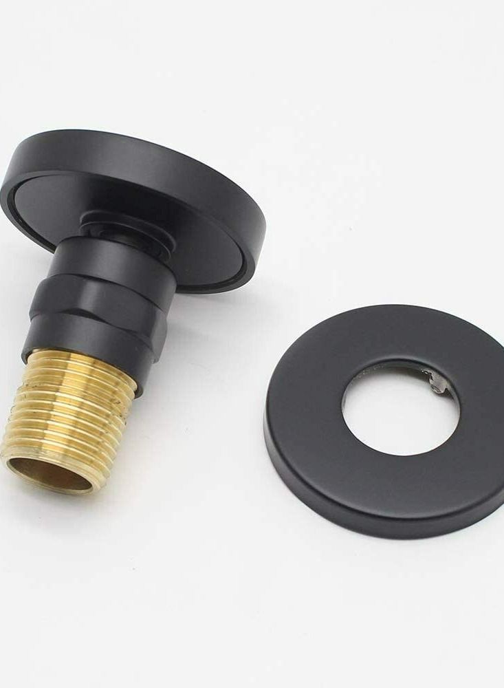 OR OR  ARJ008 Brass Body Shower Rainfall Shower Body Jets 2 Inch- BLACK - Image 4