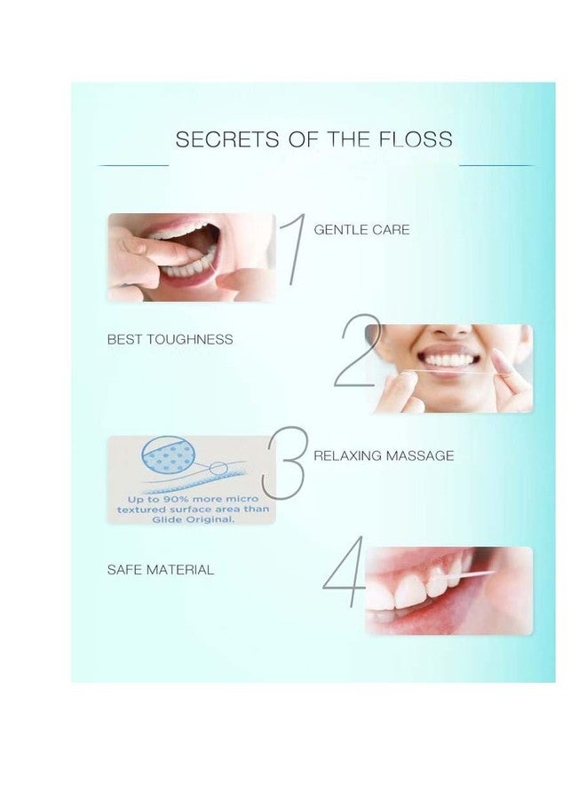 Oral-B Glide Advanced Comfort Plus Floss, 6 Count 40 m Each, Total 240 m or 262.5 Yard - Image 5