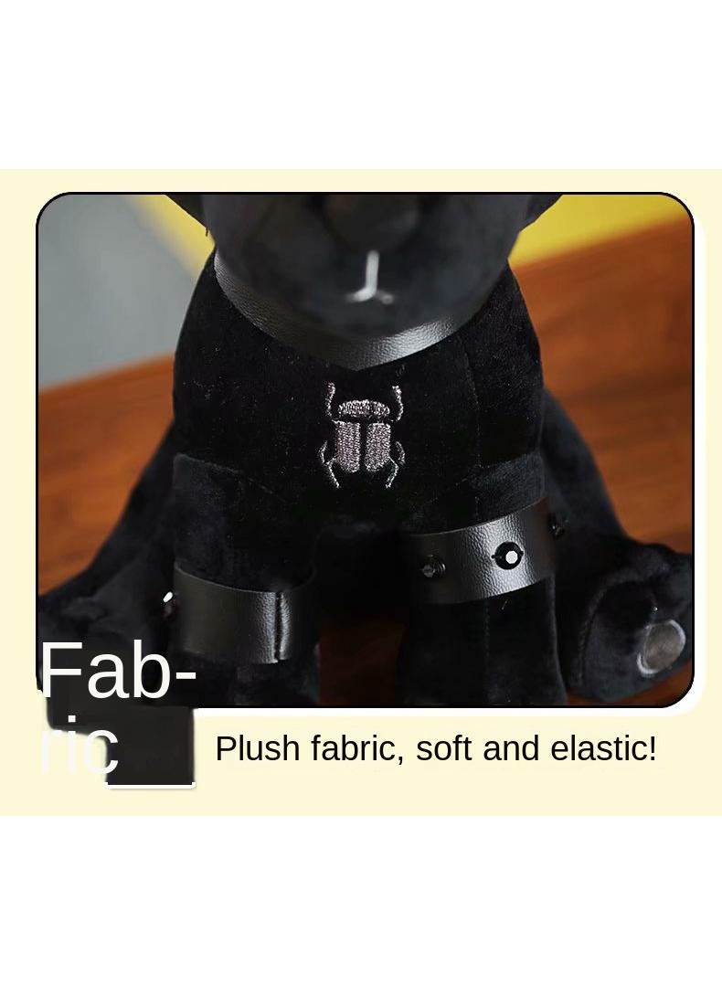 general Creative Doll Dark Series Plush Toy Dog 35cm Gift For Kids Boys Girls Children's Day Birthday Gift - Image 3