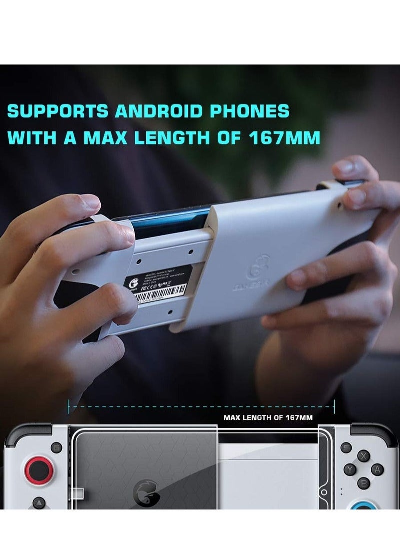GameSir X2 Type-C Game Controller for Android Phone, Mobile Gaming Controller for Cloud Gaming Ready, Stadia, Vortex (Retractable Maximum Length of 167mm)