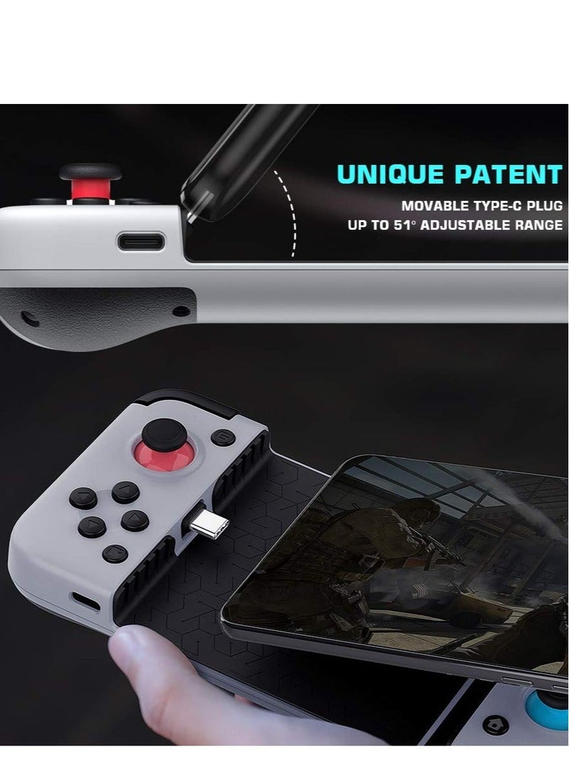 GameSir X2 Type-C Game Controller for Android Phone, Mobile Gaming Controller for Cloud Gaming Ready, Stadia, Vortex (Retractable Maximum Length of 167mm)